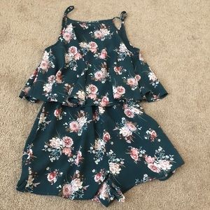 floral romper